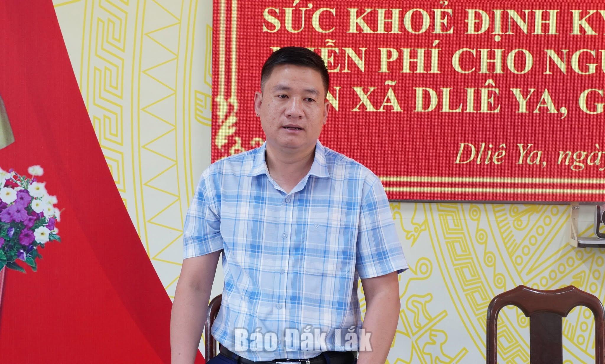 Xã Dliê Ya tổ chức khám sức khỏe định kỳ cho nhân dân 1 1