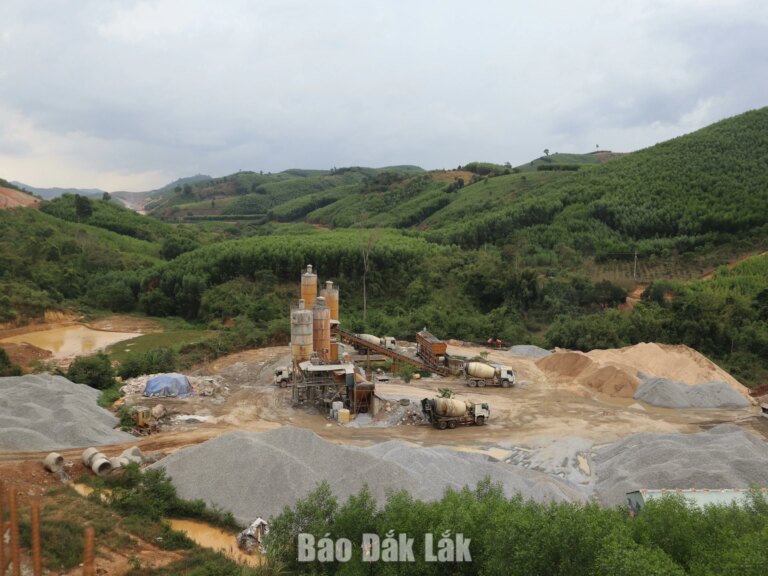 Bảo đảm nguồn cung vật liệu xây dựng cho các công trình trọng điểm