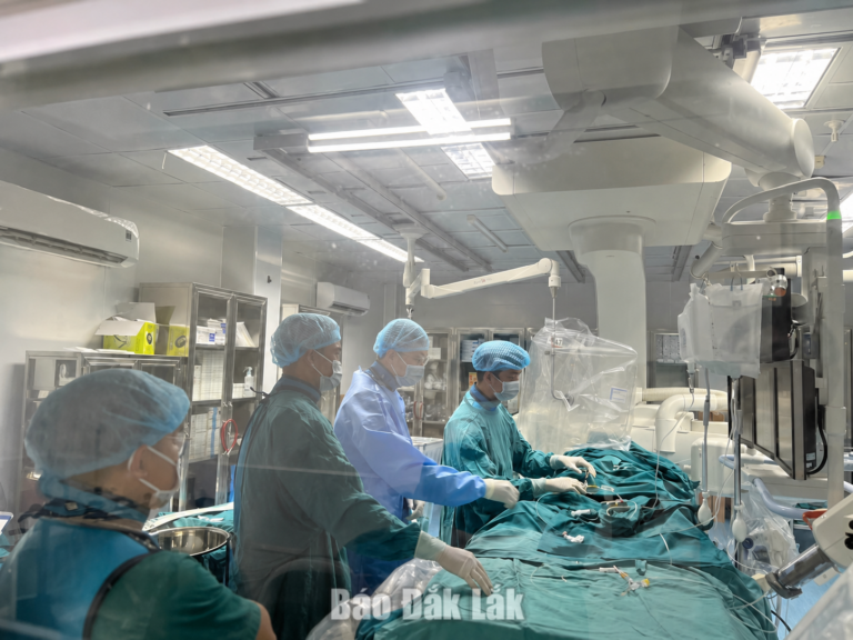 Bệnh viện Đa khoa Phú Yên thực hiện thành công kỹ thuật đặt stent động mạch cảnh