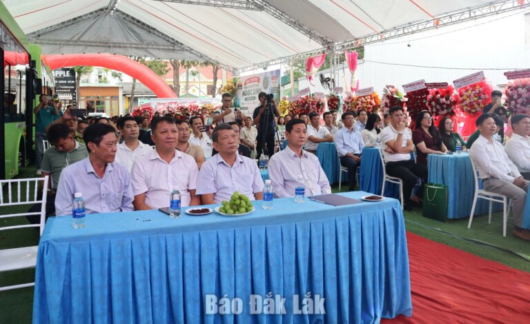 Đắk Lắk khai trương tuyến xe buýt điện đầu tiên