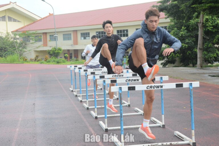 Điền kinh Đắk Lắk tăng tốc cho giải vô địch quốc gia U20, U23