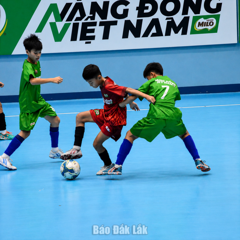 Giải bóng đá Nhi đồng (U11) toàn quốc: Chủ nhà Đắk Lắk thất bại trước ứng cử viên vô địch