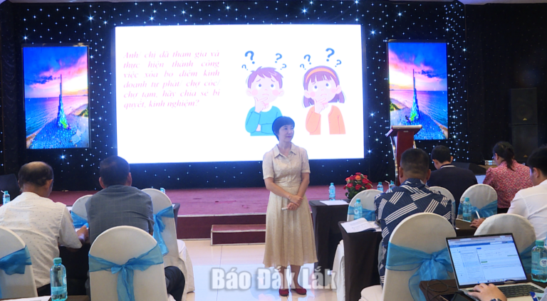 Hơn 100 đại biểu được tập huấn nghiệp vụ quản lý chợ