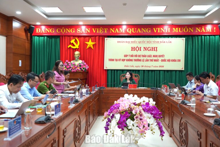 Lấy ý kiến đóng góp các dự thảo Luật, Nghị quyết trình Kỳ họp không thường lệ lần thứ Nhất, Quốc hội khóa XVI