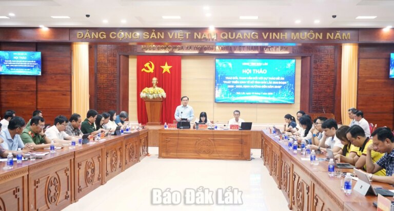 Lấy ý kiến góp ý dự thảo Đề án “Phát triển kinh tế số tỉnh Đắk Lắk giai đoạn 2026 - 2030, định hướng đến năm 2045”