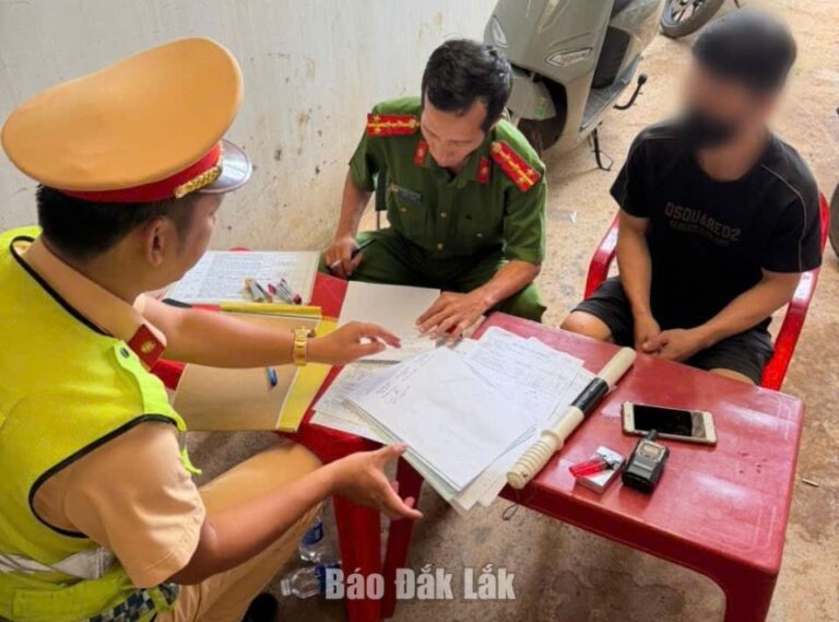 Phát hiện 41 tài xế có chất ma túy qua tuần tra giao thông