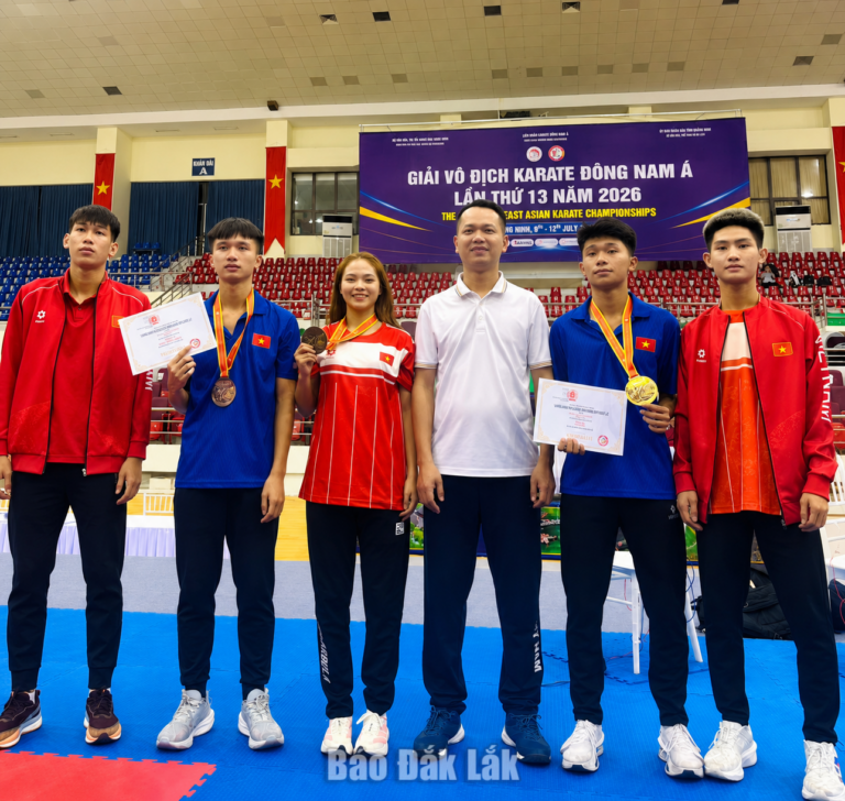 Tín hiệu vui thể thao thành tích cao Đắk Lắk