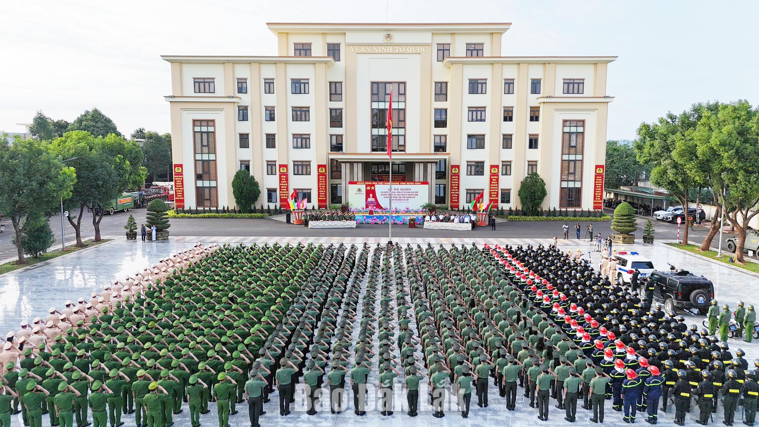 LỰC LƯỢNG AN NINH CÔNG AN TỈNH ĐẮK LẮK: 80 năm vinh quang một chặng đường 3 bg