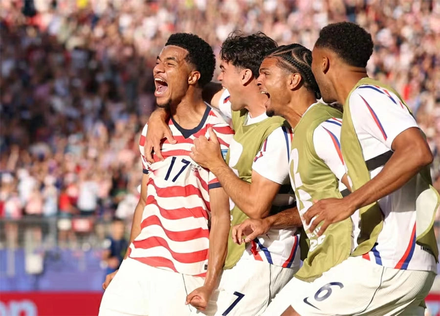 FIFA World Cup 2026: Ấn tượng ba nước chủ nhà 3 Tuyển Mỹ là chủ nhà đăng cai cuối cùng vào vòng 1/8. Ảnh: FIFA