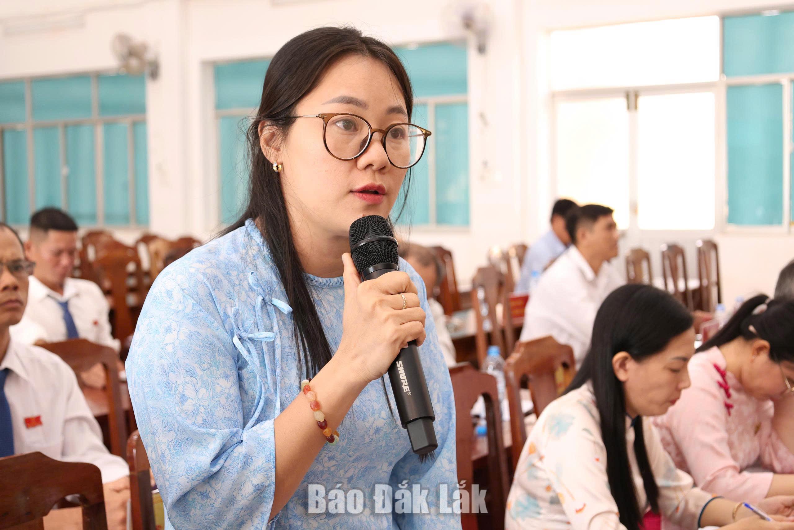 Phường Phú Yên: Tổng thu ngân sách nhà nước đạt trên 80,3 tỷ đồng 3 Đại biểu góp ý triển khai các hoạt động để đạt được các mục tiêu năm 2026.