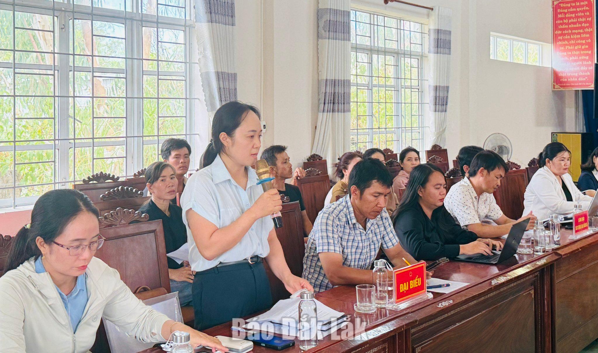 Đề xuất giải pháp nâng cao chất lượng quản lý du lịch cộng đồng tại xã Ô Loan 3 Đại biểu tham dự tham gia thảo luận, đề xuất giải pháp nâng cao chất lượng mô hình quản lý du lịch cộng đồng.