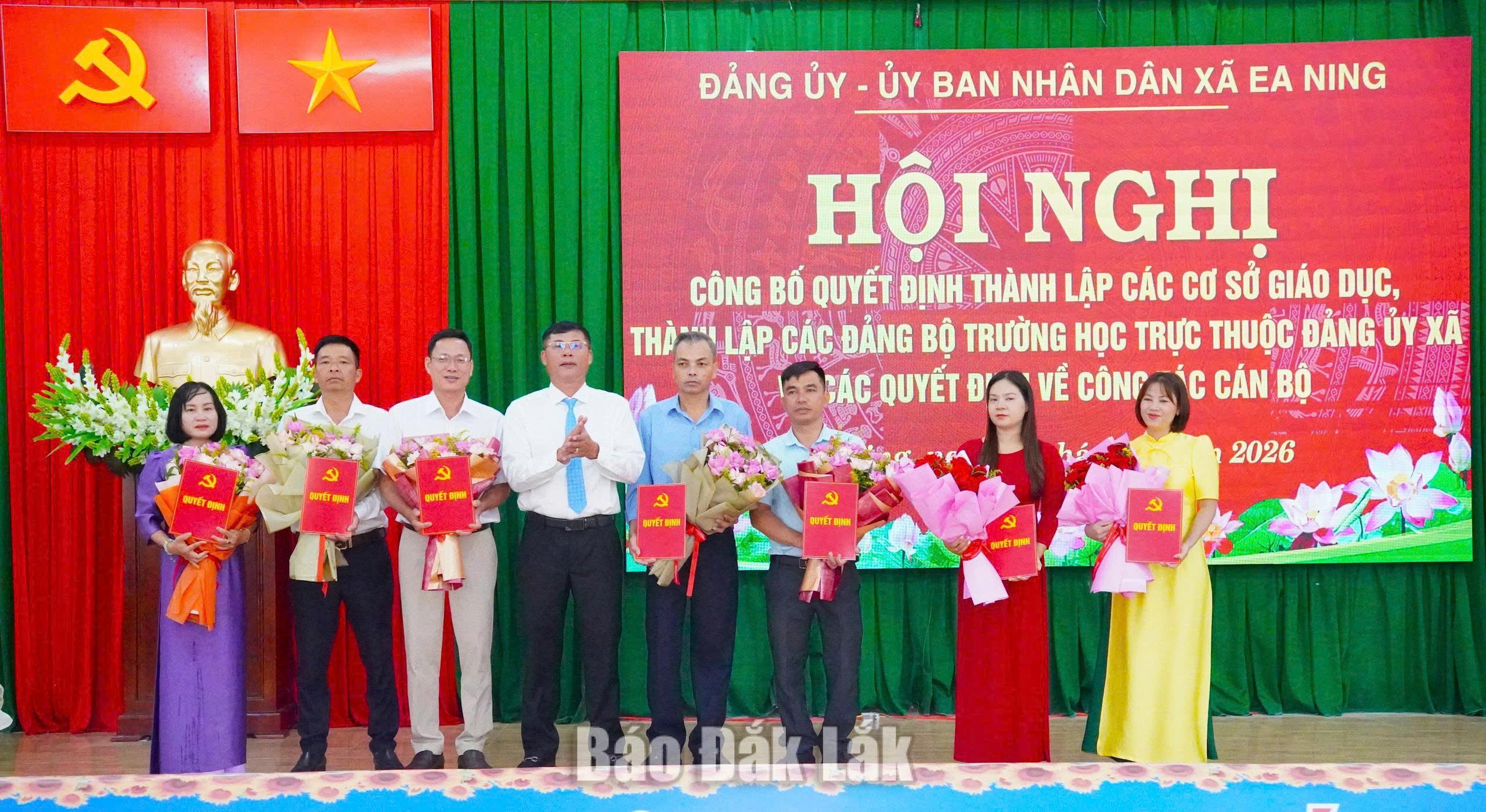 Ea Ning giảm 60% đầu mối trường học sau sắp xếp 3 th