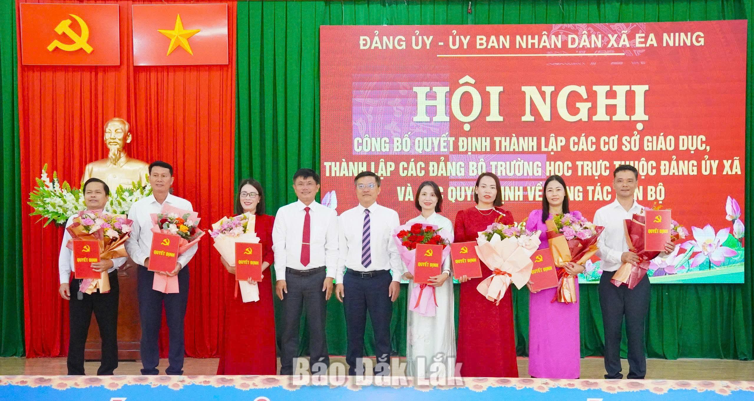 Ea Ning giảm 60% đầu mối trường học sau sắp xếp 2 th