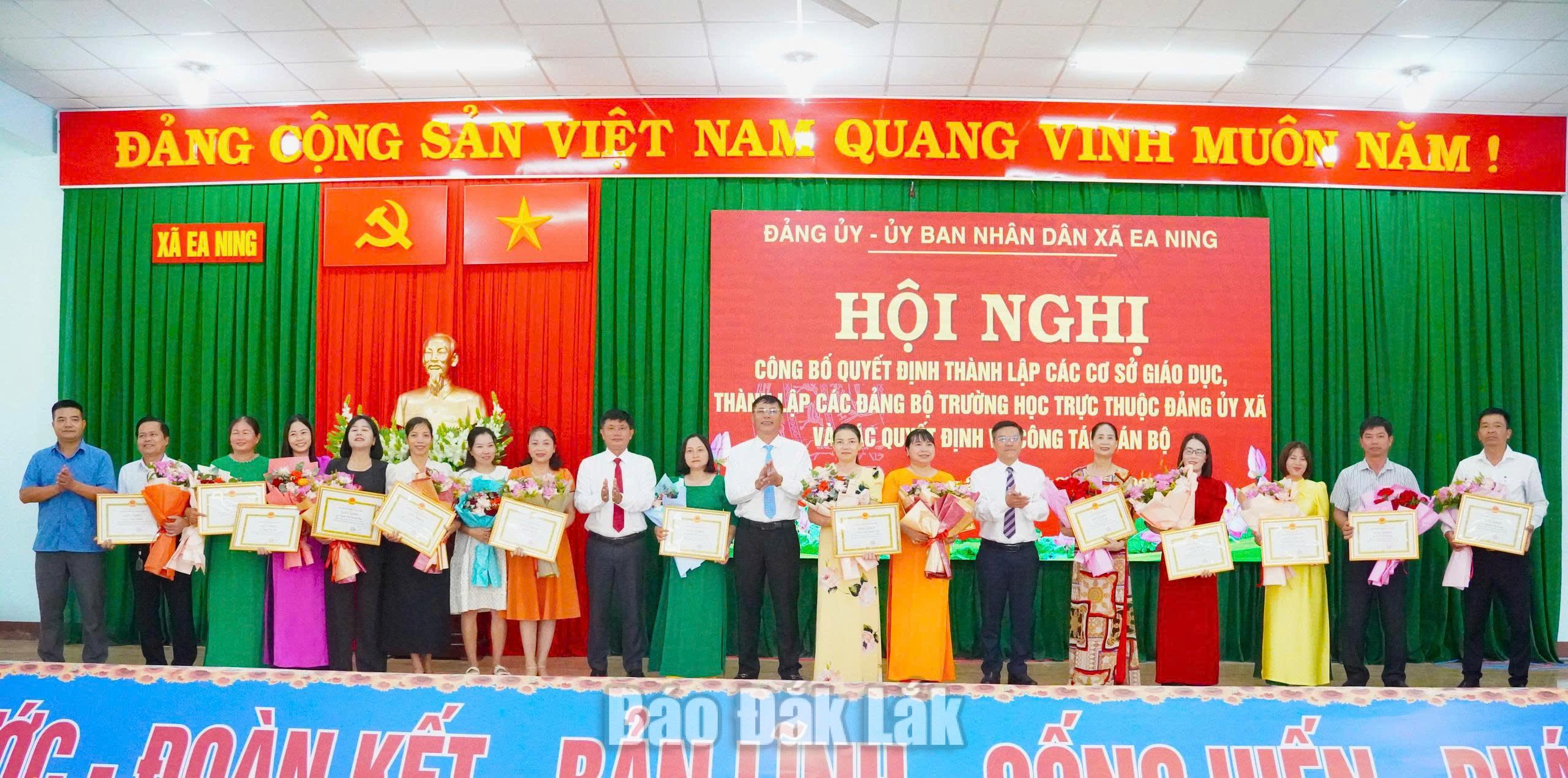 Ea Ning giảm 60% đầu mối trường học sau sắp xếp 4 th