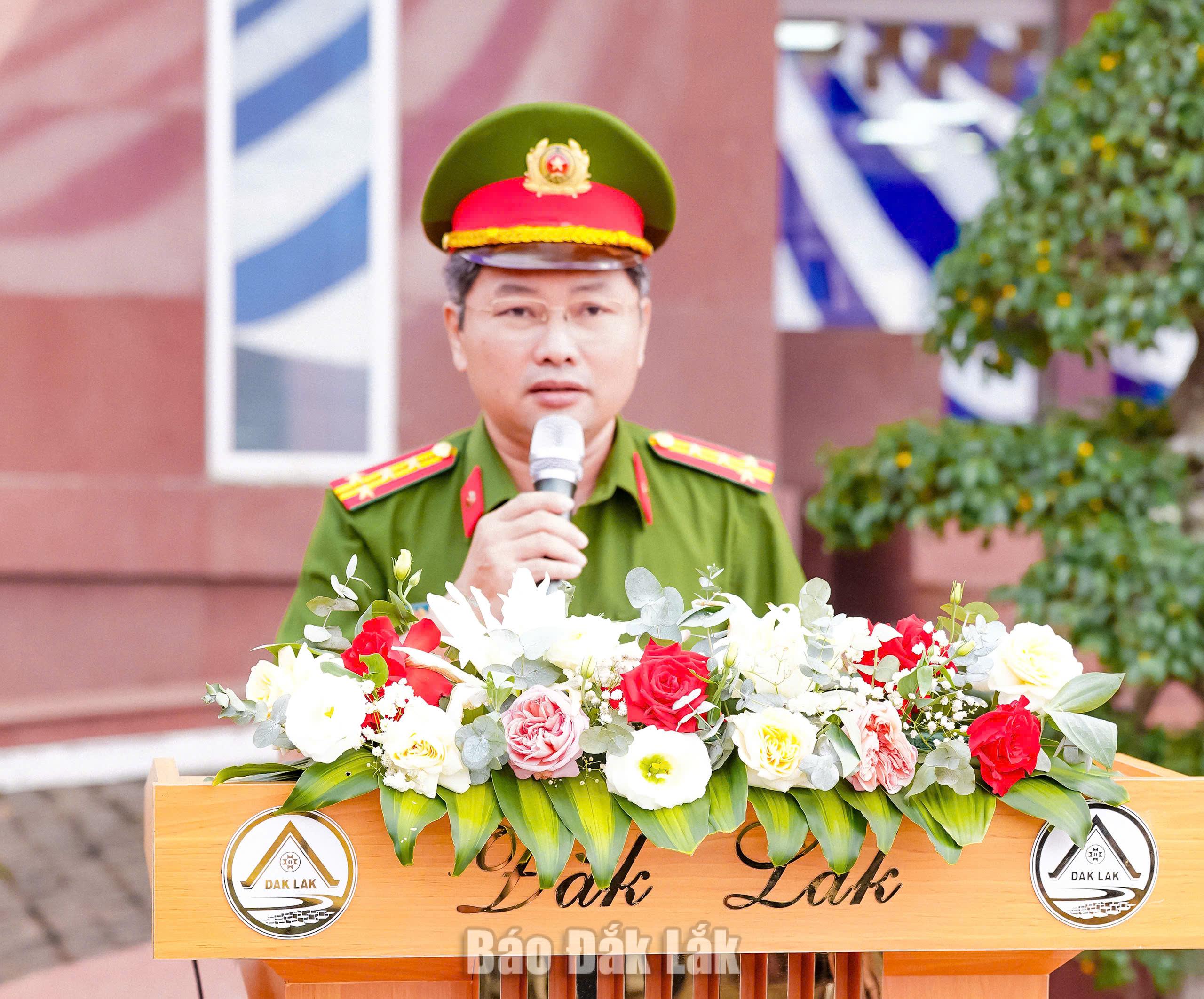 Diễn tập xử lý tình huống và báo tin tội phạm cướp tài sản tại ngân hàng 3 3/ Đại tá Phạm Ngọc Toàn, Trưởng phòng Kỹ thuật hình sự Công an tỉnh Đắk Lắk nêu ra những kinh nghiệm sau diễn tập.
