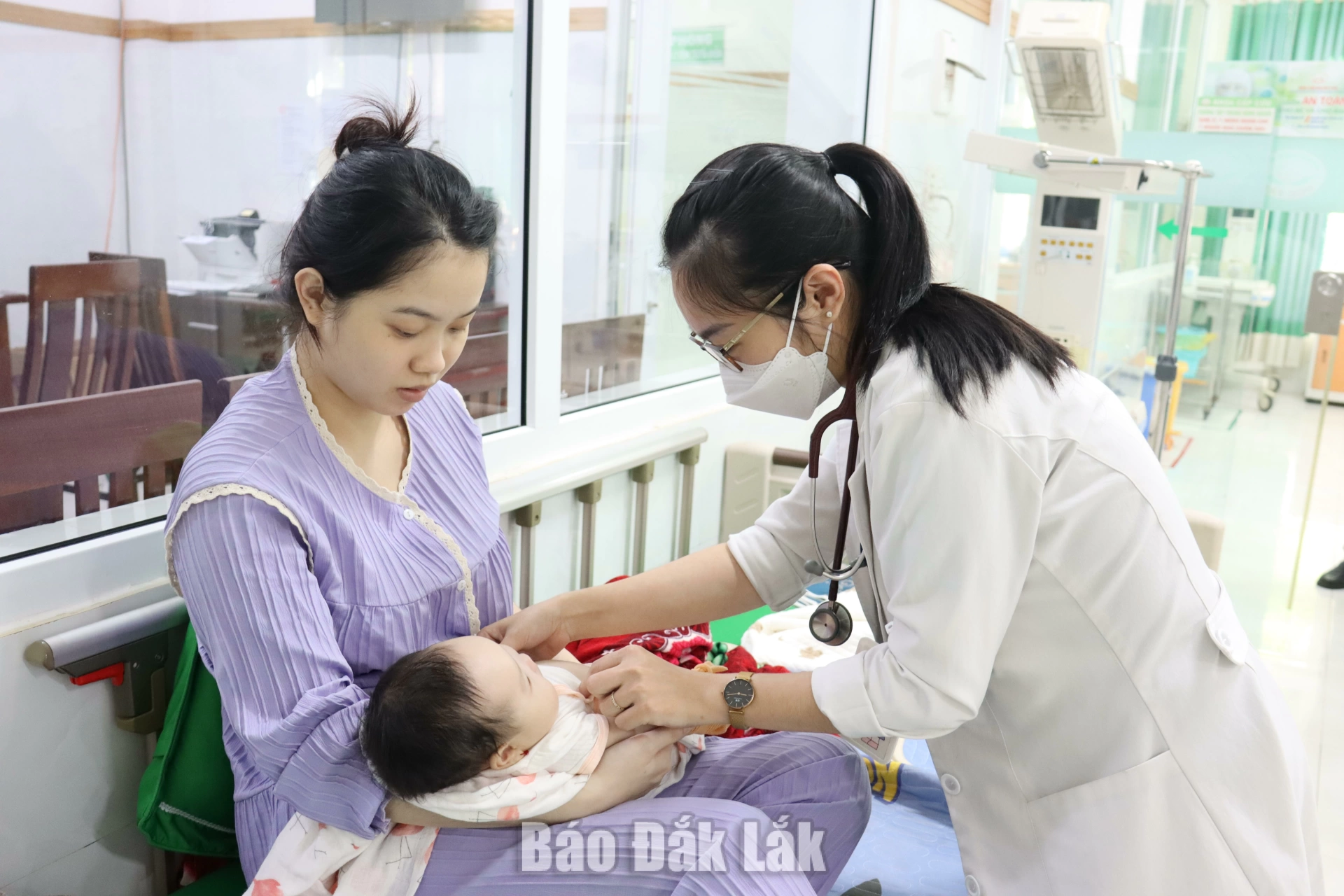 Em bé chào đời khỏe mạnh nhờ được theo dõi, chăm sóc từ thai kỳ và thực hiện các sàng lọc cần thiết trước sinh, sơ sinh.