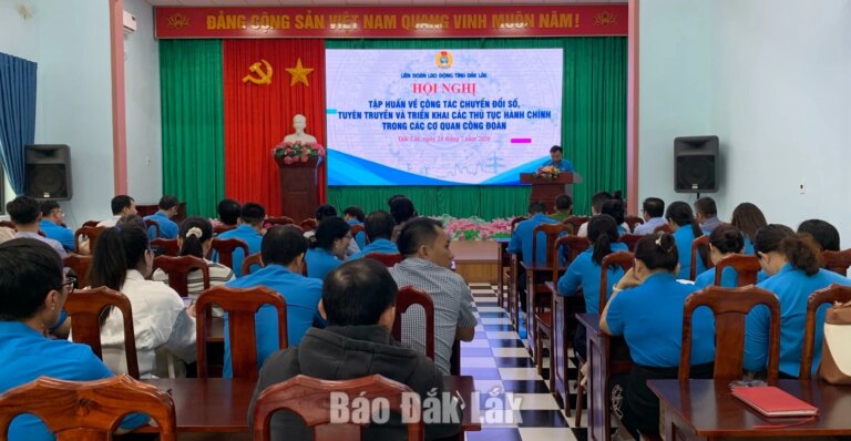 Chuyển đổi số: Động lực đổi mới hoạt động Công đoàn