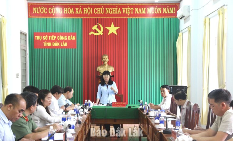 Đăng ký tiếp công dân định kỳ tháng 8 của Chủ tịch UBND tỉnh