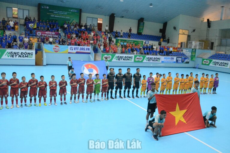 Giải bóng đá Nhi đồng toàn quốc 2026: Câu lạc bộ Hà Nội lên ngôi vô địch