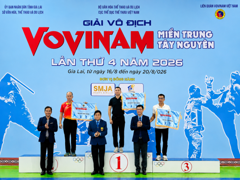 Giải vô địch Vovinam miền Trung – Tây Nguyên: Đắk Lắk xuất sắc đoạt 43 huy chương các loại