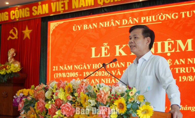 Phường Tuy Hòa tổ chức ngày hội bảo vệ an ninh Tổ quốc