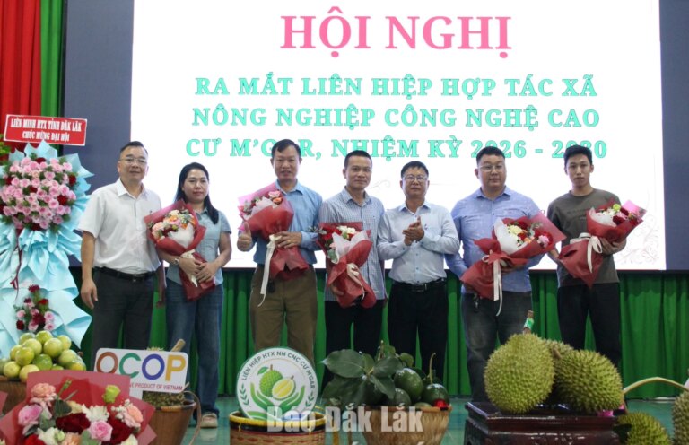 Ra mắt Liên hiệp Hợp tác xã Nông nghiệp nghệ cao Cư M’gar