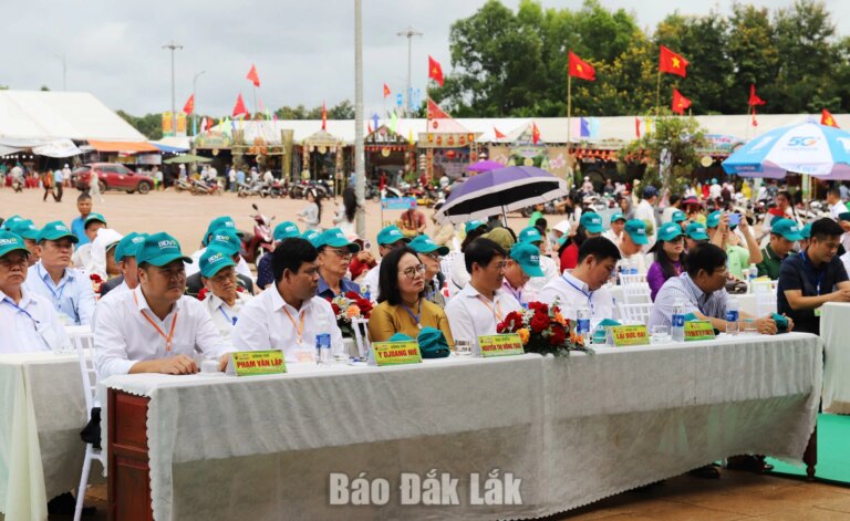 Xã Krông Pắc khai mạc Ngày hội văn hóa - ẩm thực các dân tộc