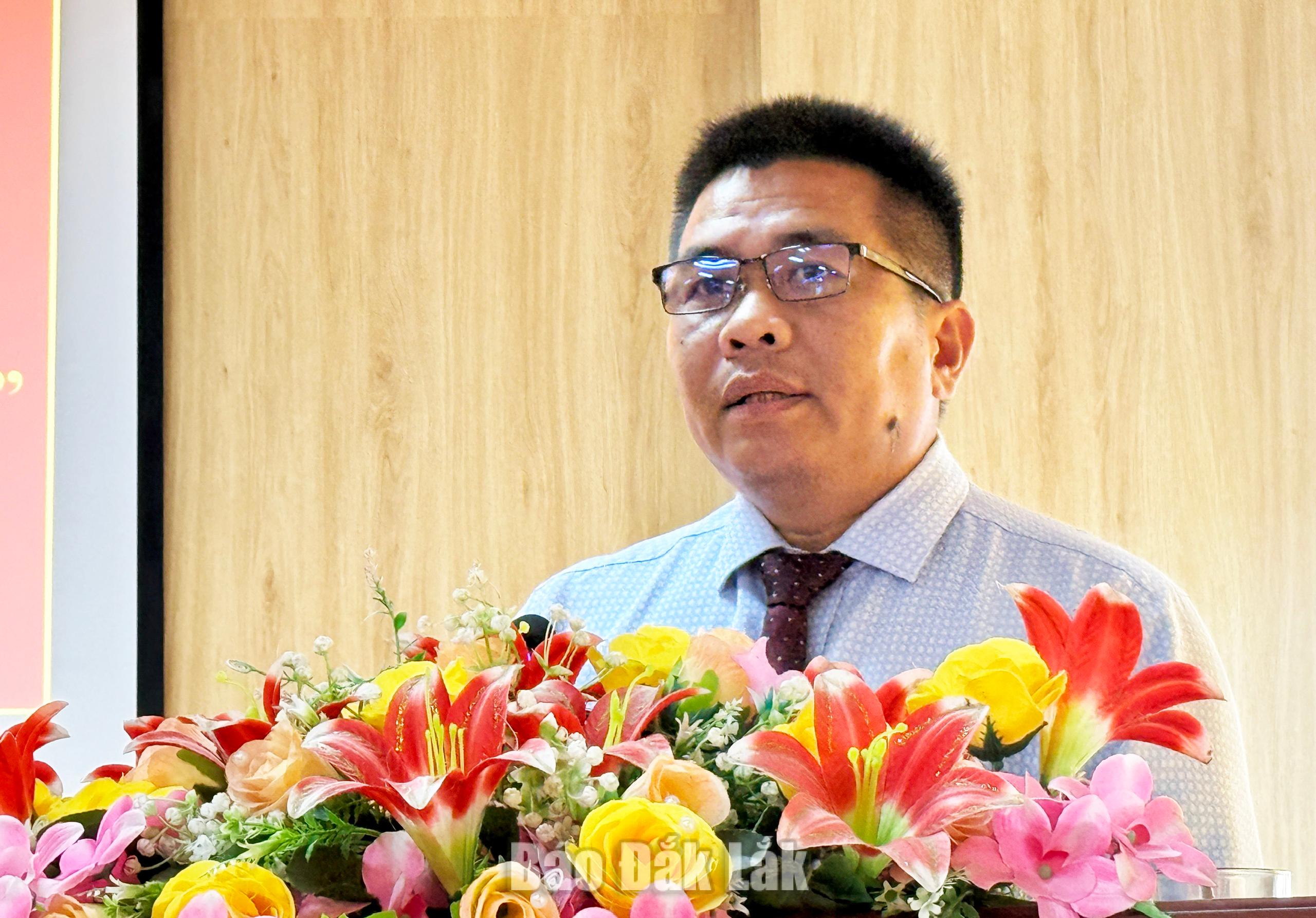 Xã Ô Loan phát động hưởng ứng Ngày An ninh mạng Việt Nam năm 2026 1 Chủ tịch UBND xã Nguyễn Hùng Dũng phát động thực hiện 4 nhiệm vụ trọng tâm tại buổi lễ.