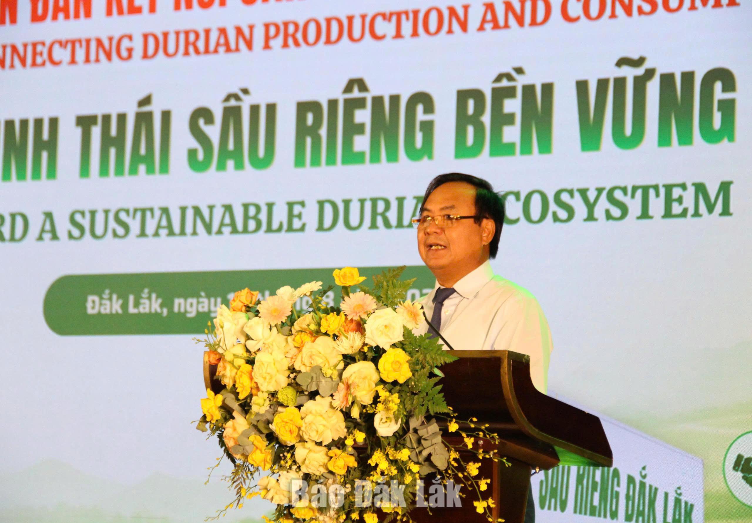Ông Võ Văn Hưng, Thứ trưởng Bộ Nông nghiệp và Môi trường phát biểu ý kiến.