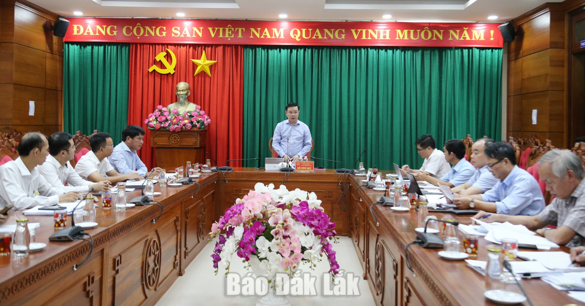 Chủ đầu tư phải hoàn thành Khu công nghiệp Phú Xuân trước ngày 31/10/2026 1 UBND tỉnh Đắk Lắk làm việc với Công ty Cổ phần DPV Đắk Lắk.
