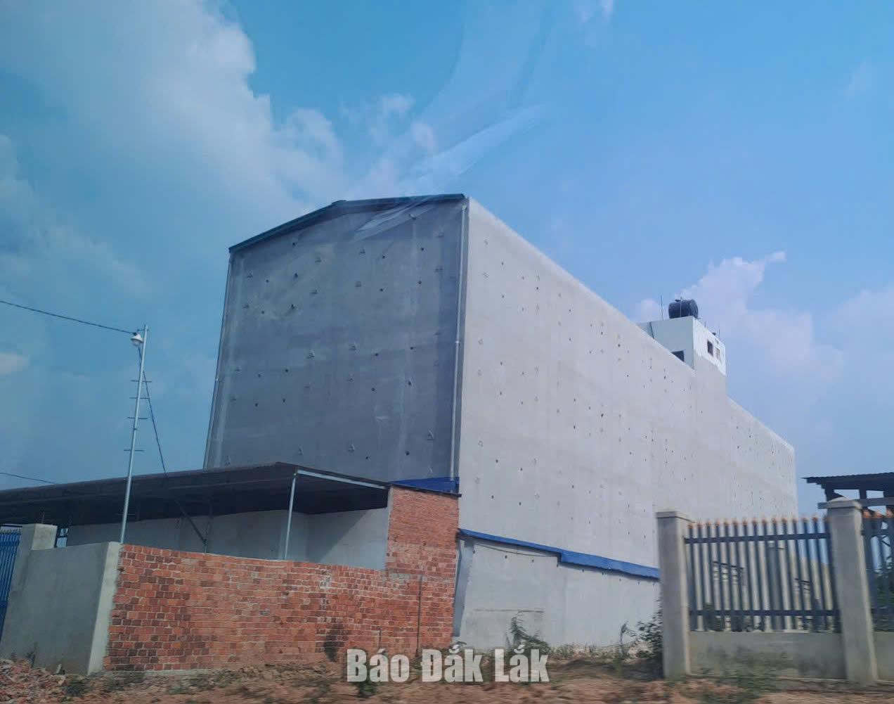 Nhà nuôi chim yến trên địa bãn xã Ea Súp.