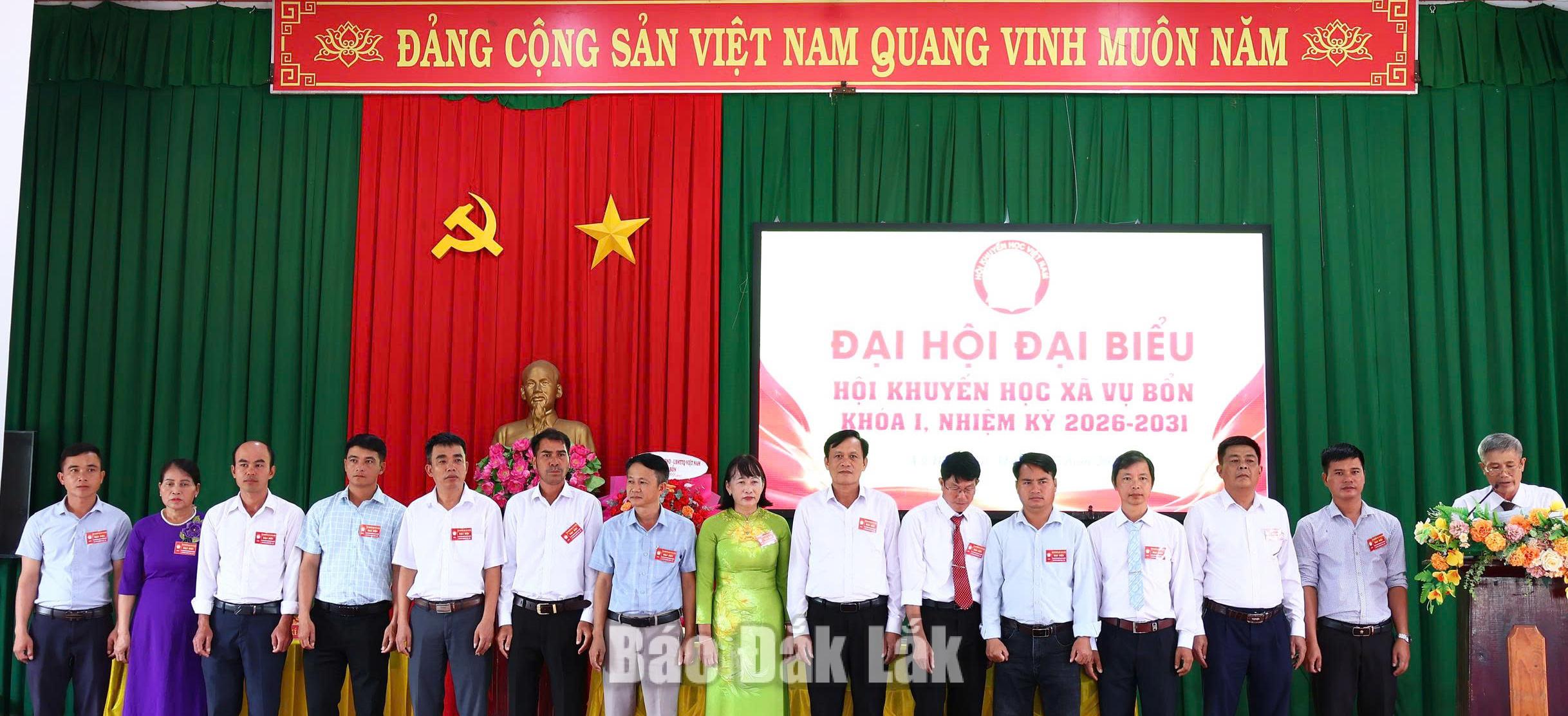 Ban Chấp hành Hội Khuyến học xã Vụ Bổn nhiệm kỳ 2026 – 2031.