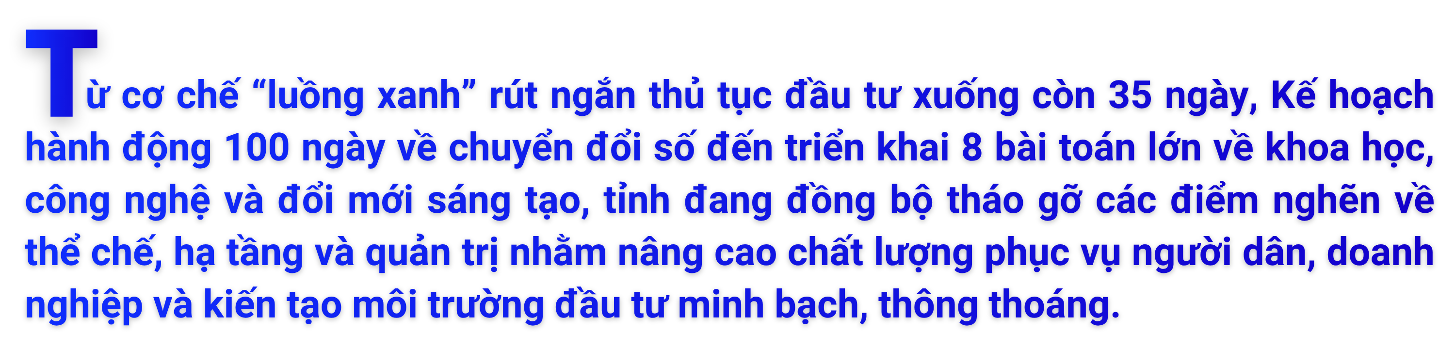 (E-Magazine) Hiện thực hóa quy hoạch, tạo sức bật phát triển - Kỳ 3: Tăng sức hút đầu tư bằng cải cách và công nghệ 2 sapo ky3 20260811164509