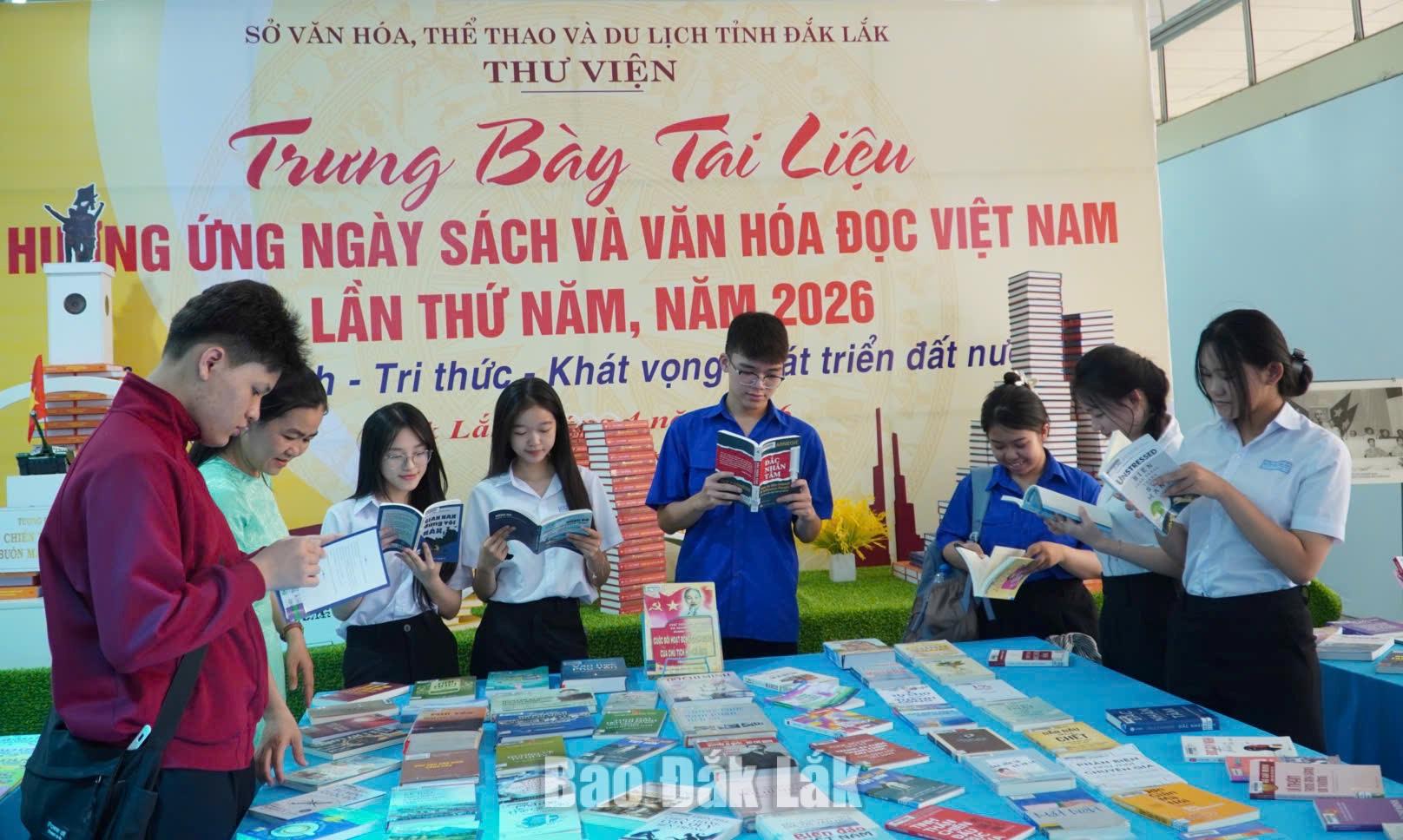 Đắk Lắk tổ chức Hội thi Thiếu nhi tuyên truyền giới thiệu sách năm 2026 1 Học sinh tham gia đọc sách