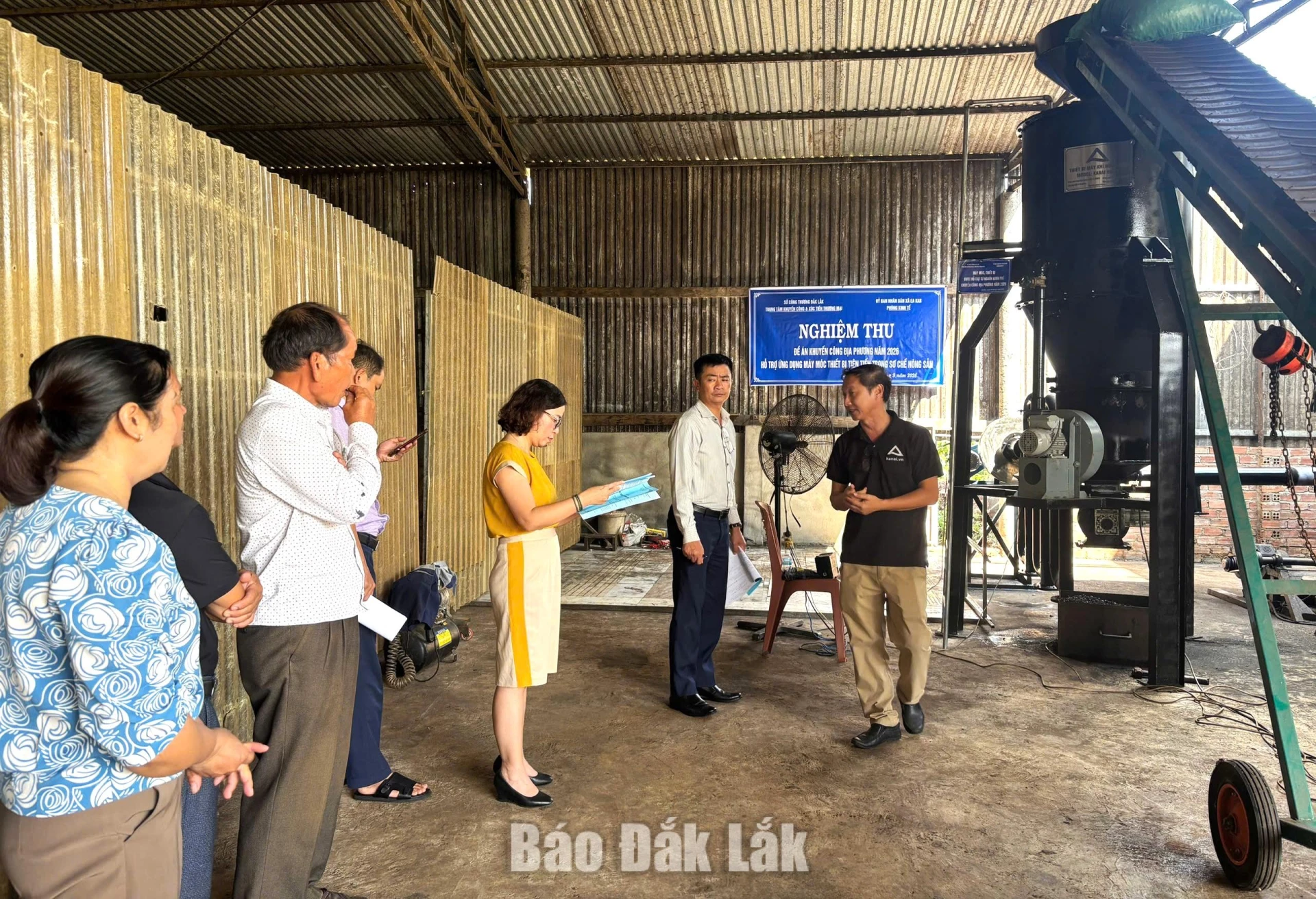 HTX Dich vụ Nông nghiệp Nhất Tâm (xã Ea Kar).