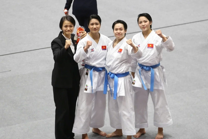 Đoàn thể thao Việt Nam có huy chương Vàng đầu tiên tại ASIAD 20 Đoàn thể thao Việt Nam có huy chương Vàng đầu tiên tại ASIAD 20