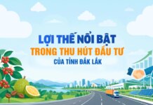 (Infographic) Lợi thế nổi bật trong thu hút đầu tư của tỉnh Đắk Lắk (Infographic) Lợi thế nổi bật trong thu hút đầu tư của tỉnh Đắk Lắk