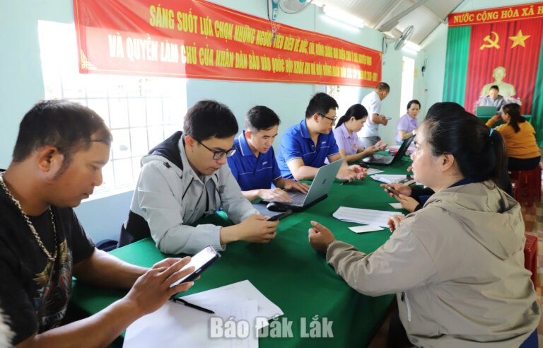 Krông Năng xây dựng mô hình dịch vụ công lưu động