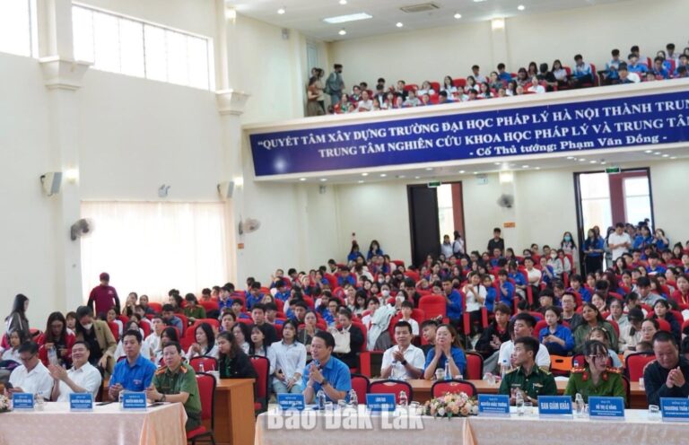 Sôi nổi Hội thi “Tuổi trẻ chung tay phòng, chống mua bán người”