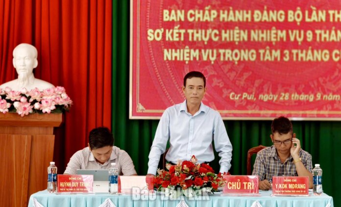 Xã Cư Pui đạt hơn 129% kế hoạch thu ngân sách