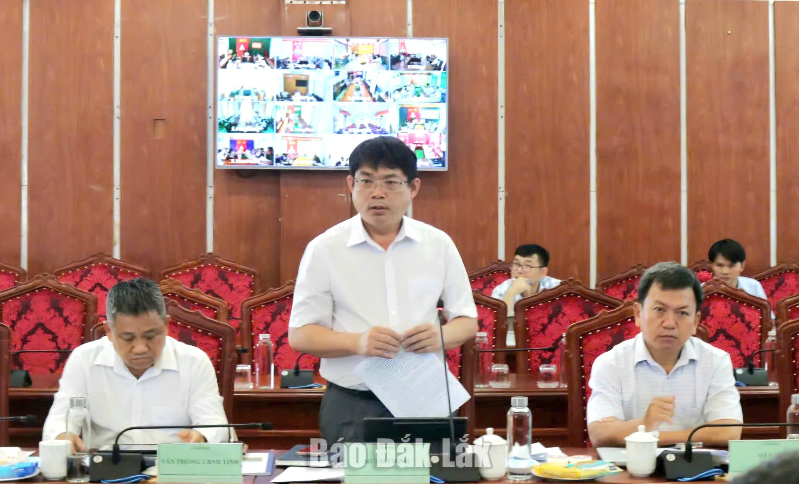 Bí thư Tỉnh ủy Lương Nguyễn Minh Triết: Chuyển mạnh từ ứng phó bị động sang chủ động phòng ngừa trong phòng, chống thiên tai 6 Lãnh đạo Sở Tài chính đề xuất việc bố trí, sử dụng nguồn lực phục vụ công tác phòng, chống thiên tai.