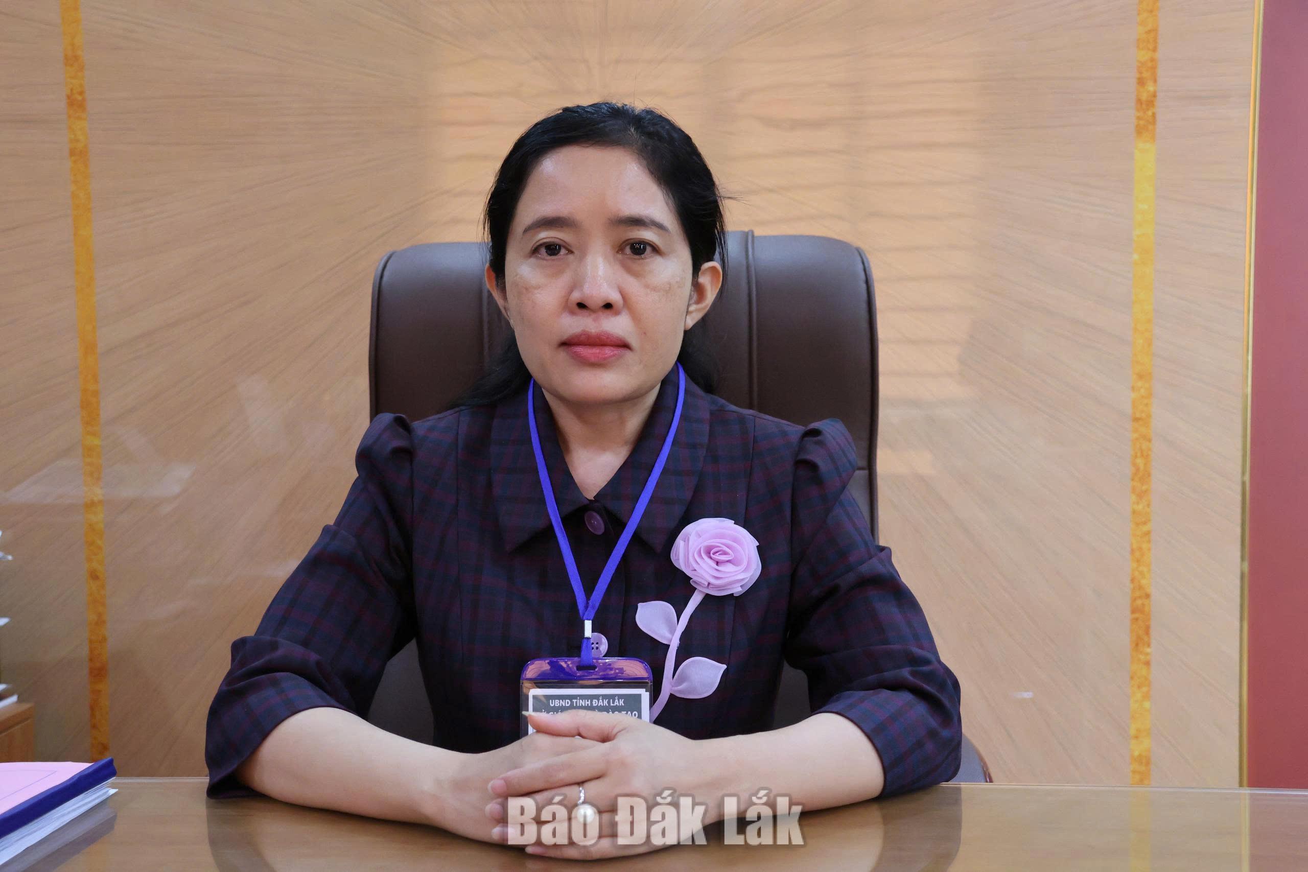 Năm học 2026 - 2027: Đổi mới để phát triển bền vững 2 Giám đốc Sở GD-ĐT Lê Thị Thanh Xuân.