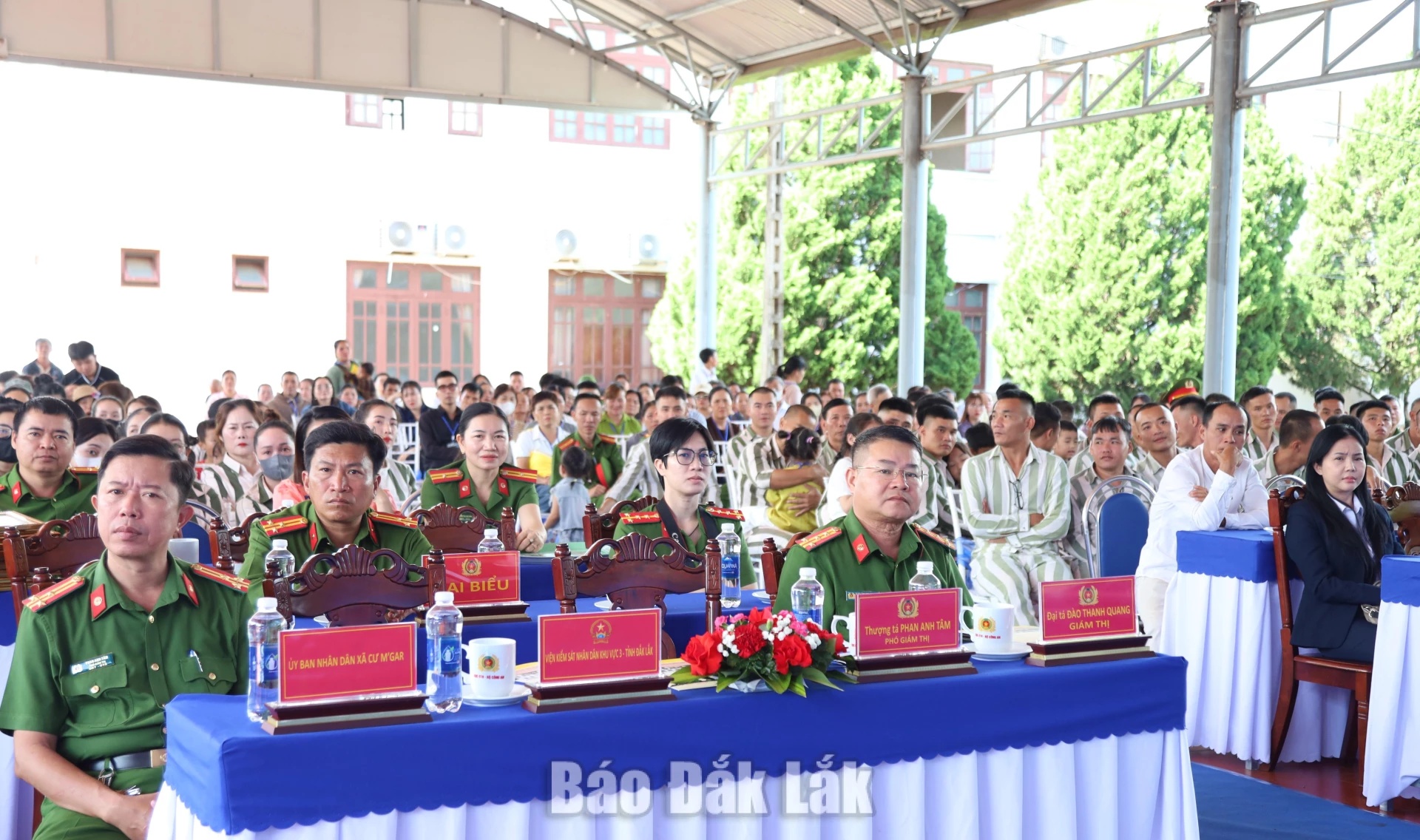 Trại giam Đắk Trung tổ chức Hội nghị gia đình phạm nhân năm 2026 1 Các đại biểu tham dự hội nghị.
