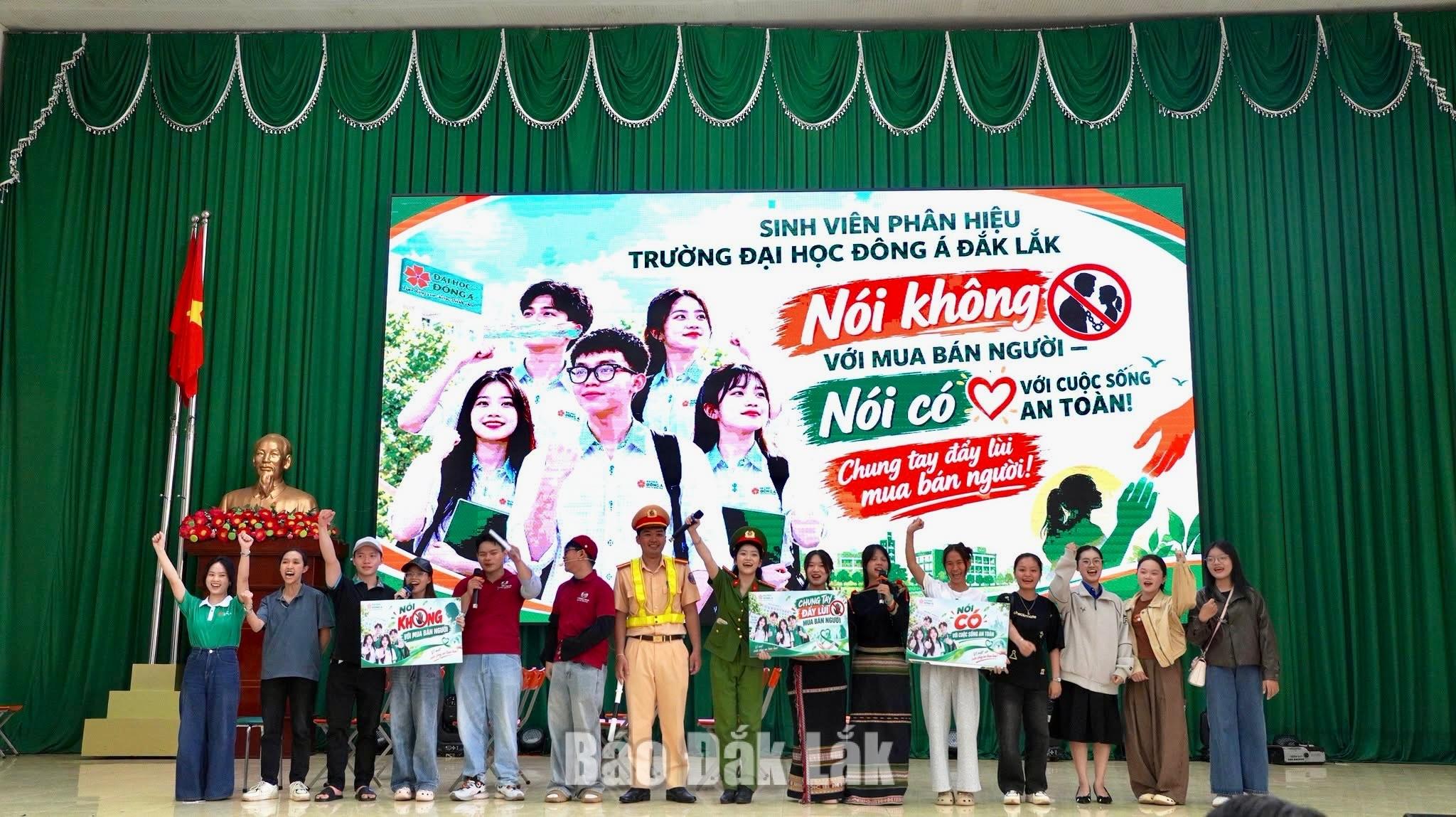 Sôi nổi Hội thi “Tuổi trẻ chung tay phòng, chống mua bán người” 3 Phần thi sân khấu hoá