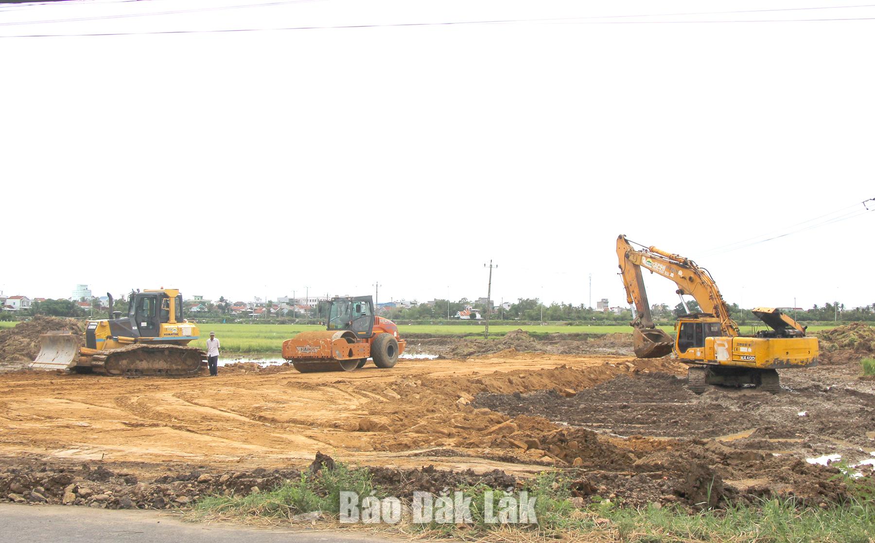 Nhà thầu thi công dự án Hạ tầng kỹ thuật Khu dân cư phía Đông đường Lạc Long Quân (phường Phú Yên).