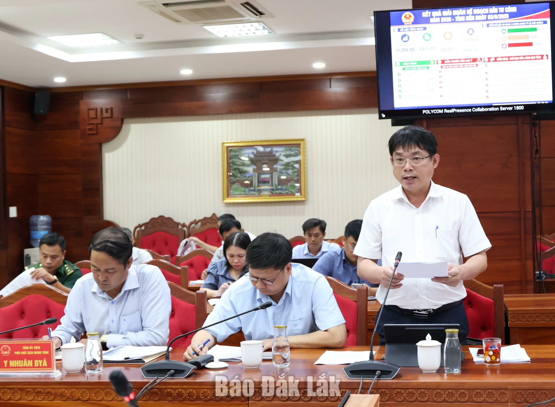 Xây dựng kịch bản giải ngân vốn cho từng dự án đầu tư công 2 Đại diện Sở Tài chính thông tin về tình hình giải ngân vốn đầu tư công.