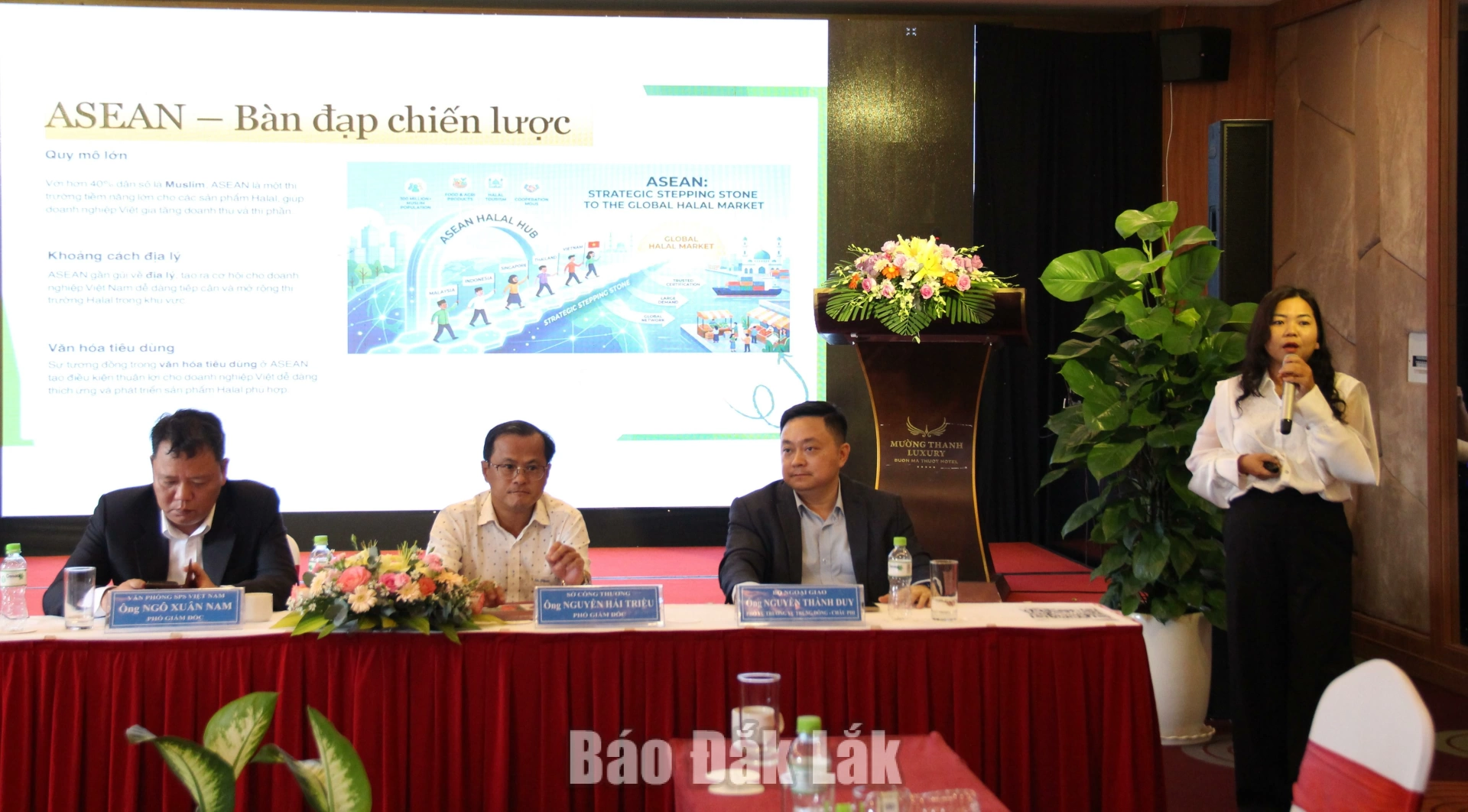 Bà Nguyễn Thị Ngọc Hằng - Công ty TNHH Văn phòng Chứng nhận Halal.