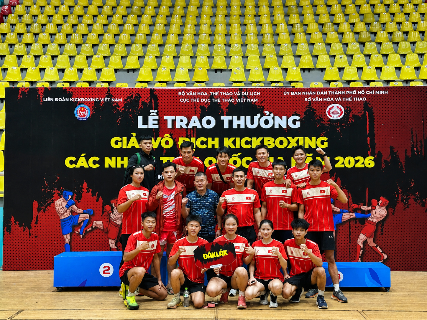 Ban huấn luyện, các võ sĩ