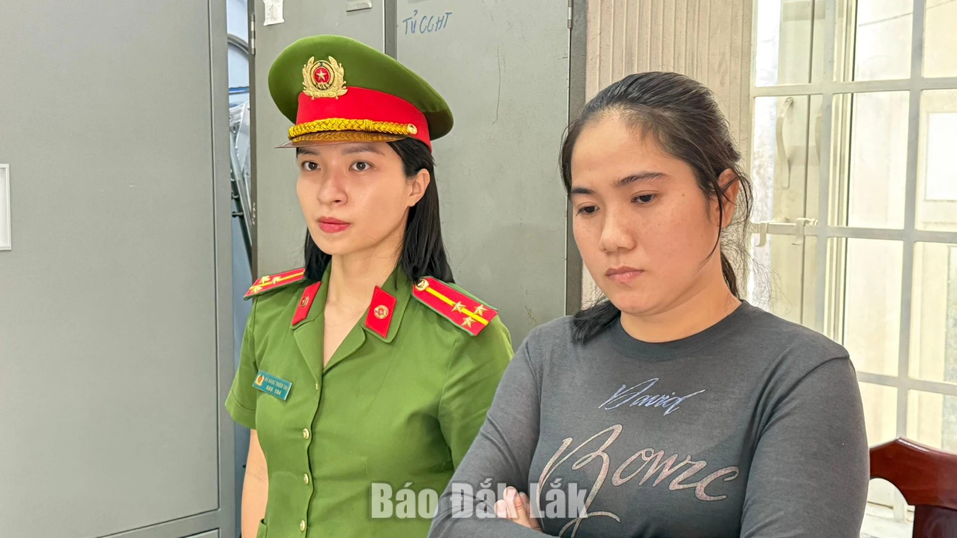 Khởi tố 2 bị can lừa làm hồ sơ vay vốn ngân hàng để chiếm đoạt tiền 1 Bị can Lý Thị Thu Vân.