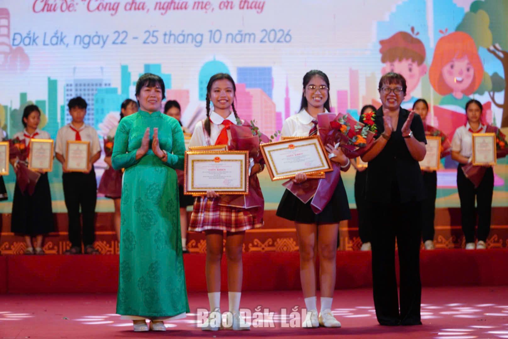 Bế mạc Hội thi thiếu nhi tuyên truyền, giới thiệu sách năm 2026 3 giải nhì
